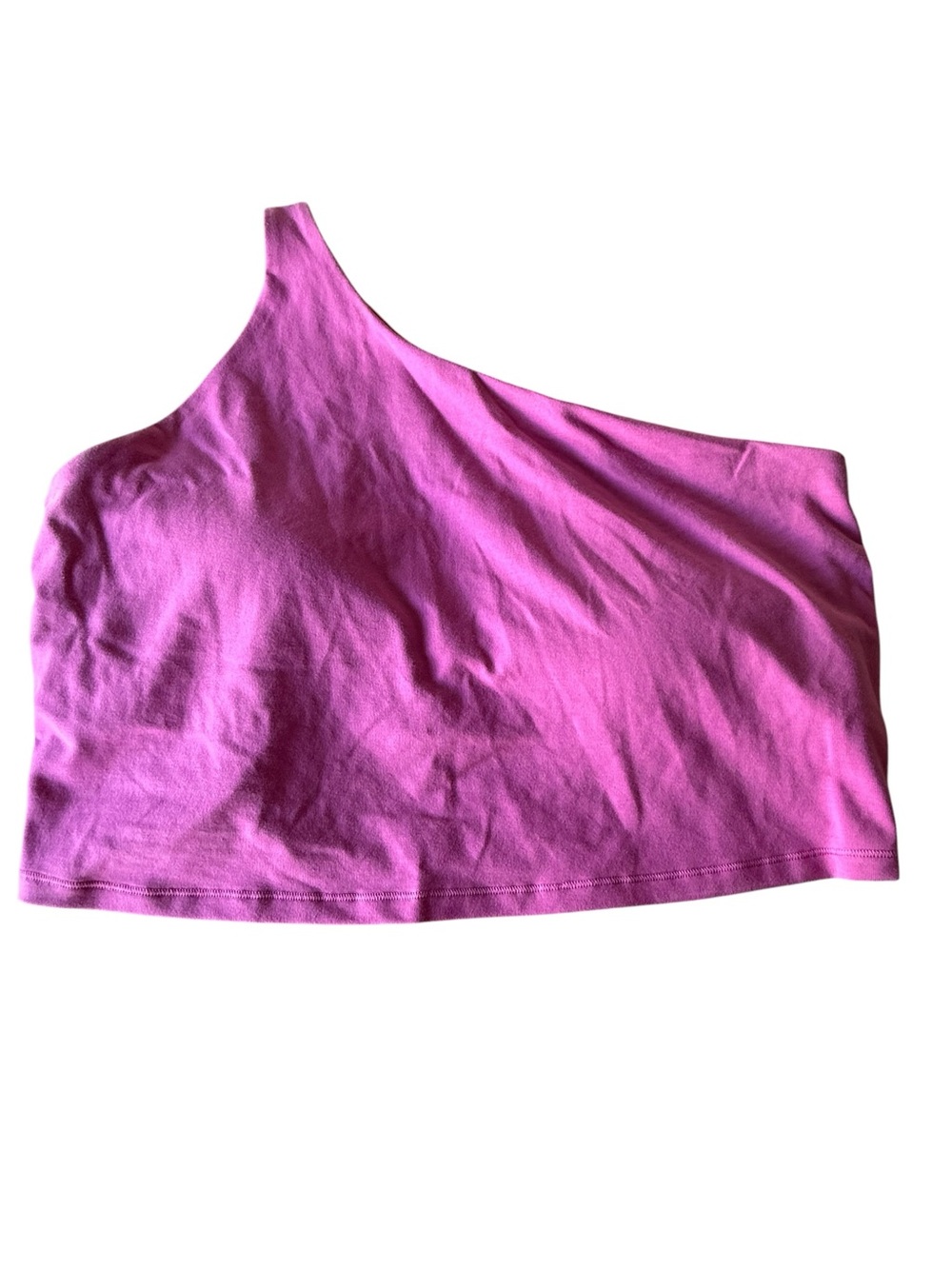 Old Navy One-Shoulder Pink Sports Bra Crop Top